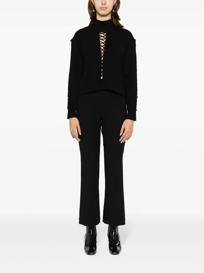 Lace-Up Jumper