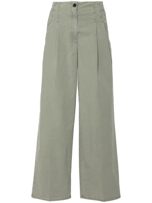 Pleat-Detailing Palazzo Pants