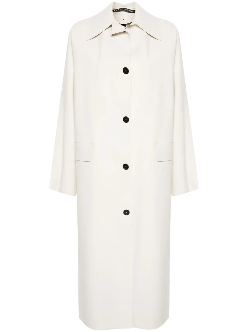 Single-Breasted Long Coat