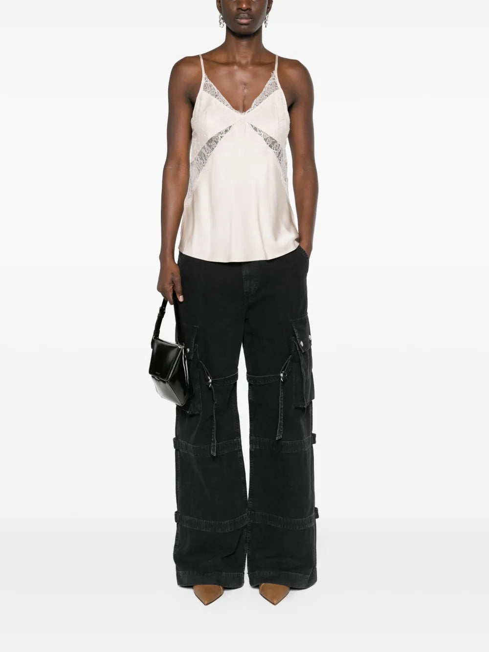 Floral-Lace Tank Top