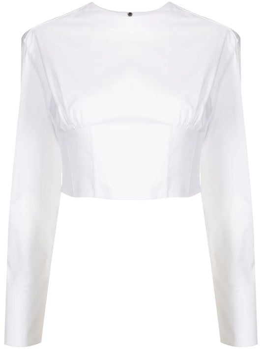 Corset-Panelled T-Shirt