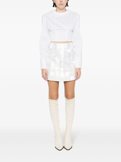 Corset-Panelled T-Shirt