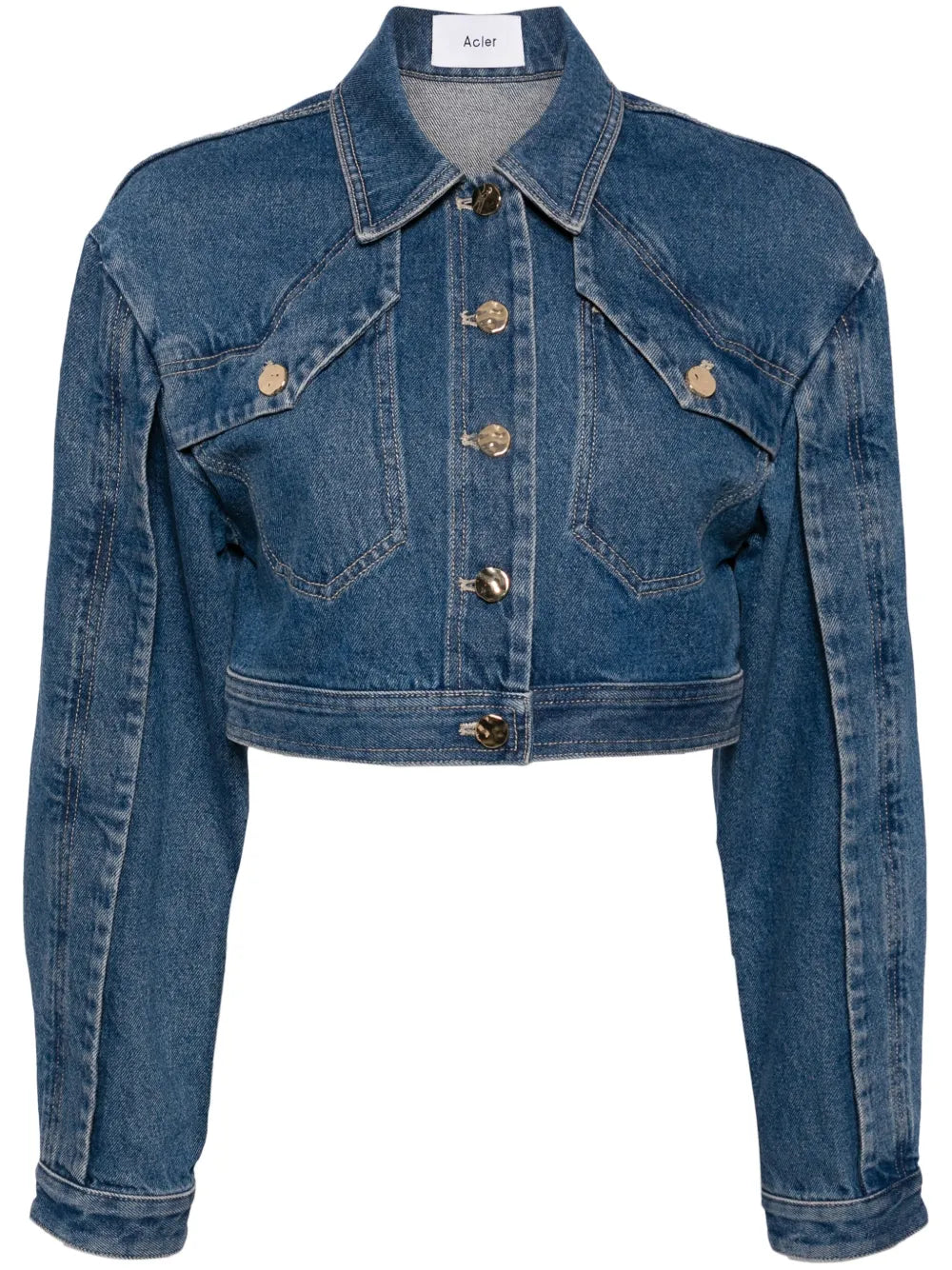 Cropped Denim Jacket