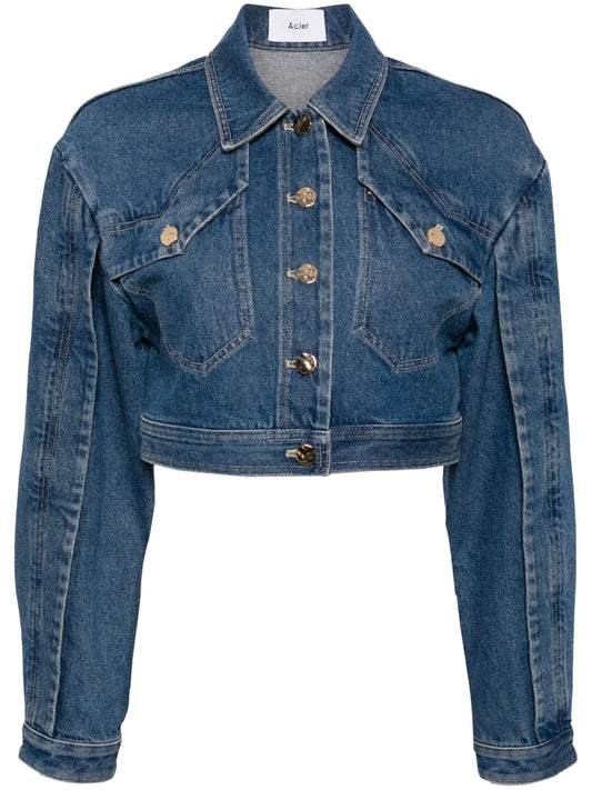 Cropped Denim Jacket
