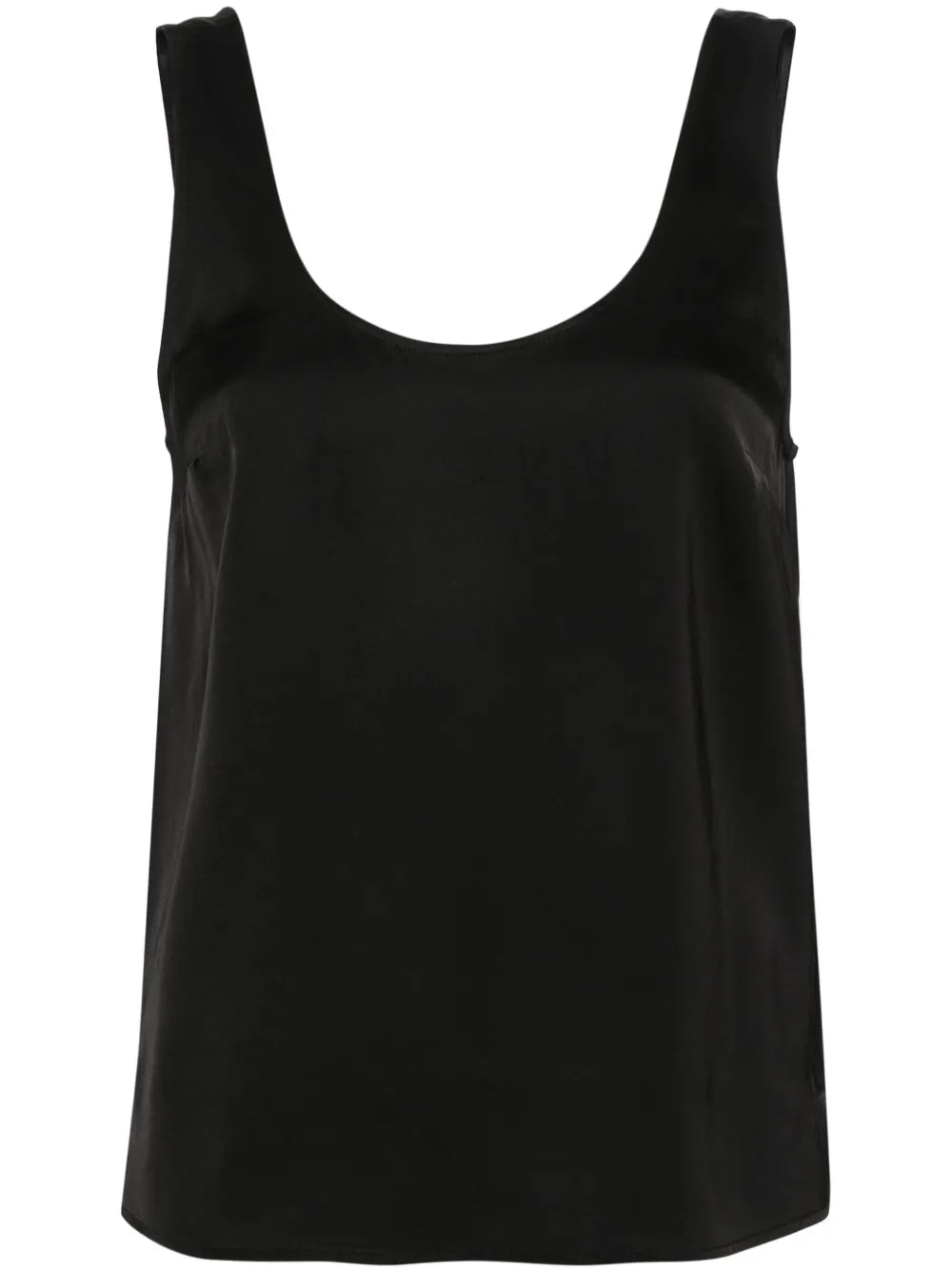 Sleeveless Satin Top