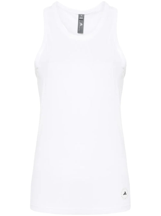 Fine-Ribbed Tank Top