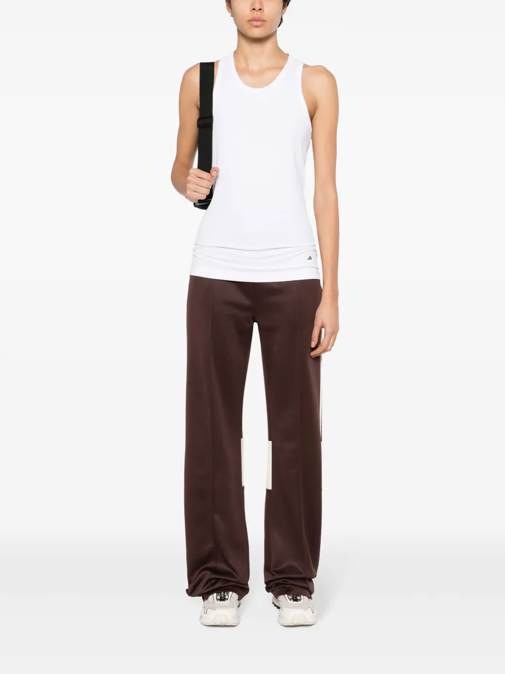 Fine-Ribbed Tank Top