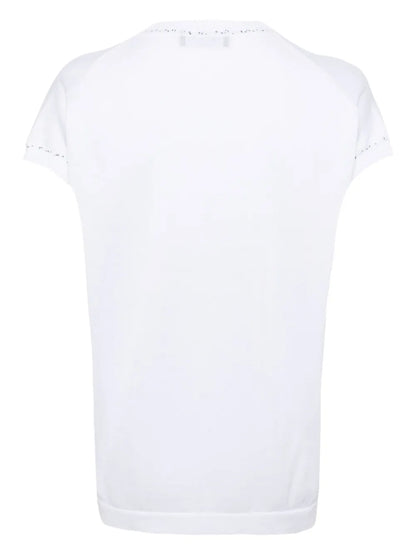 Sequin-Embellished Knitted Top