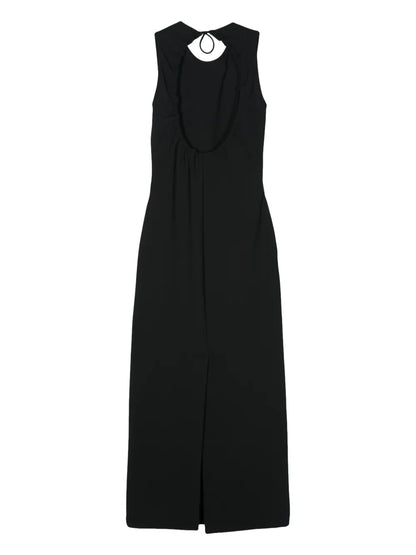 Cut Out-Detail Sleeveless Dress