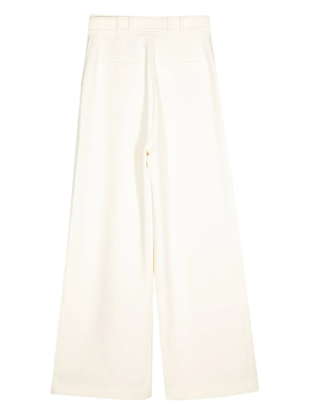 Belted Wide-Leg Trousers