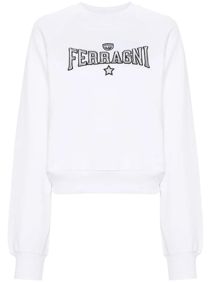 Embroidered-Logo Cotton Sweatshirt