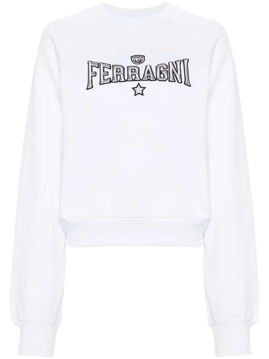 Embroidered-Logo Cotton Sweatshirt