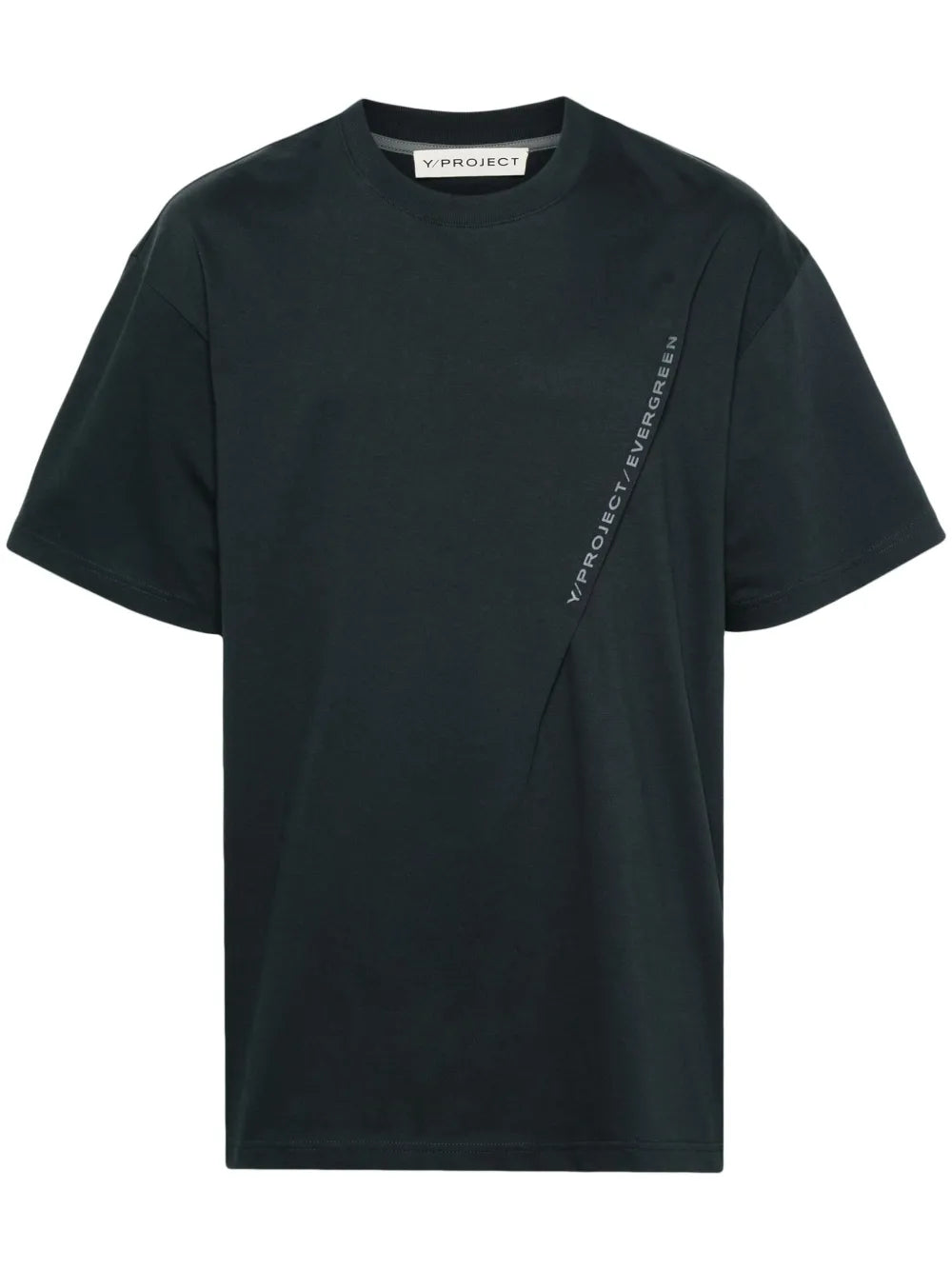 Pleat-Detail Cotton T-Shirt