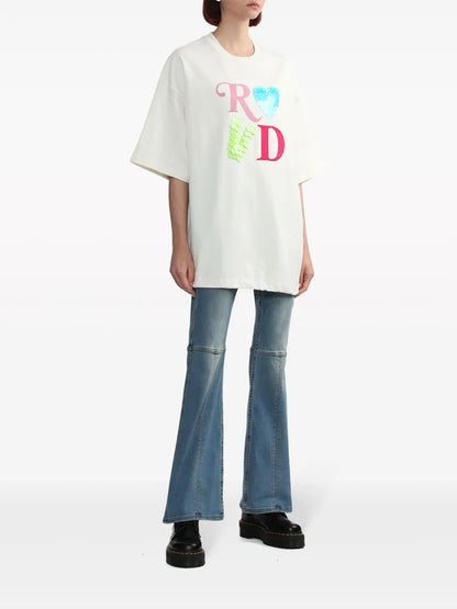 Sequin-Embellished Cotton T-Shirt