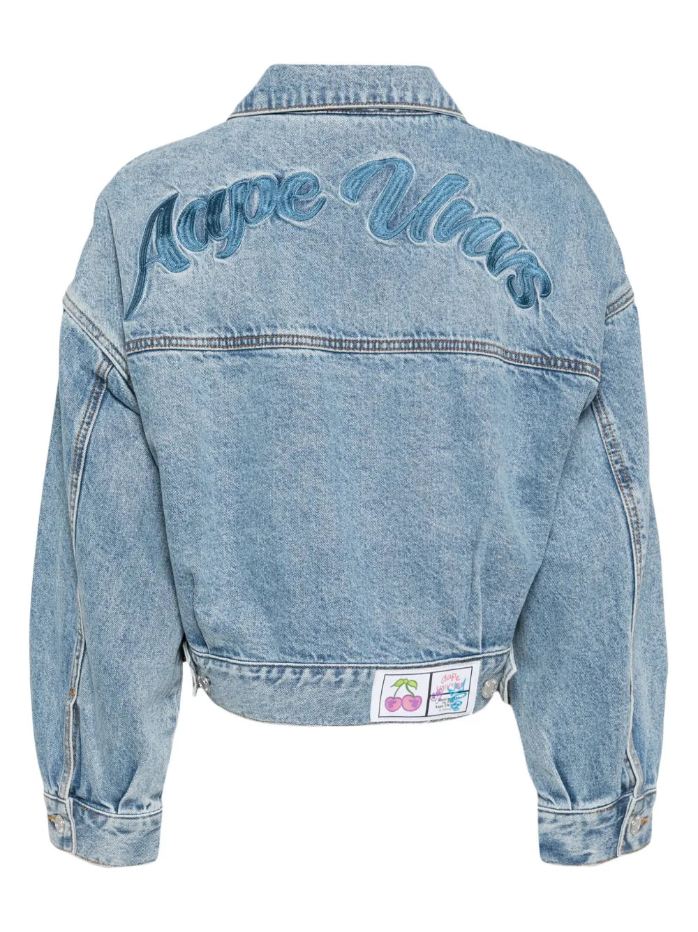 Logo-Appliqué Denim Jacket