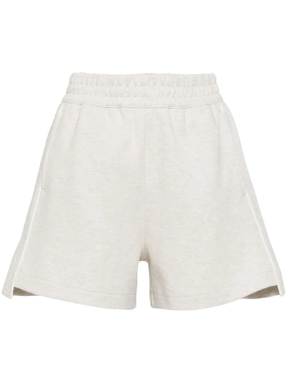 Cotton-Blend Track Shorts
