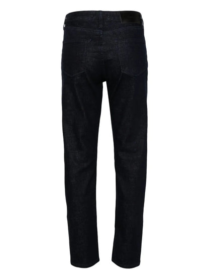 Mid-Rise Slim-Cut Jeans