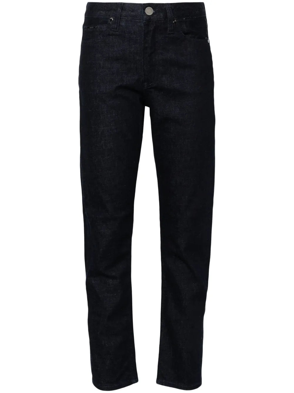 Mid-Rise Slim-Cut Jeans