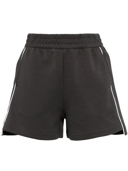 Cotton-Blend Track Shorts