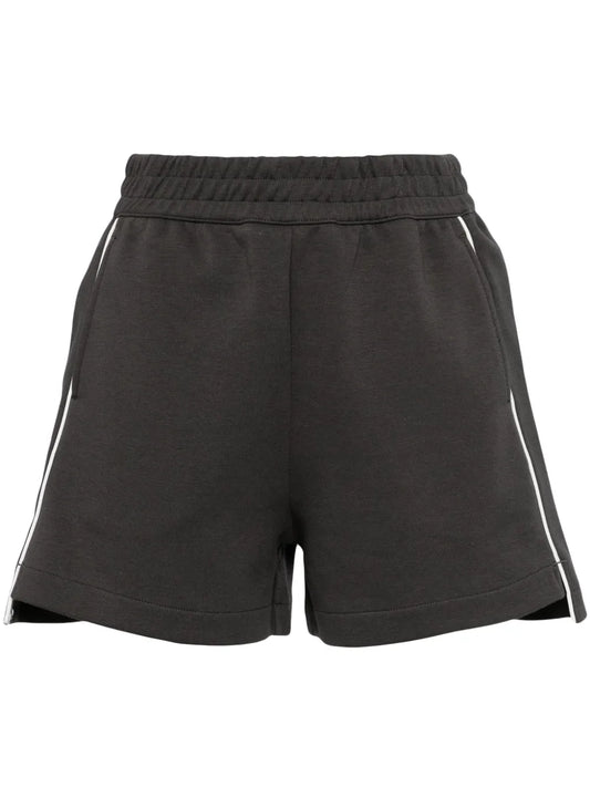 Cotton-Blend Track Shorts