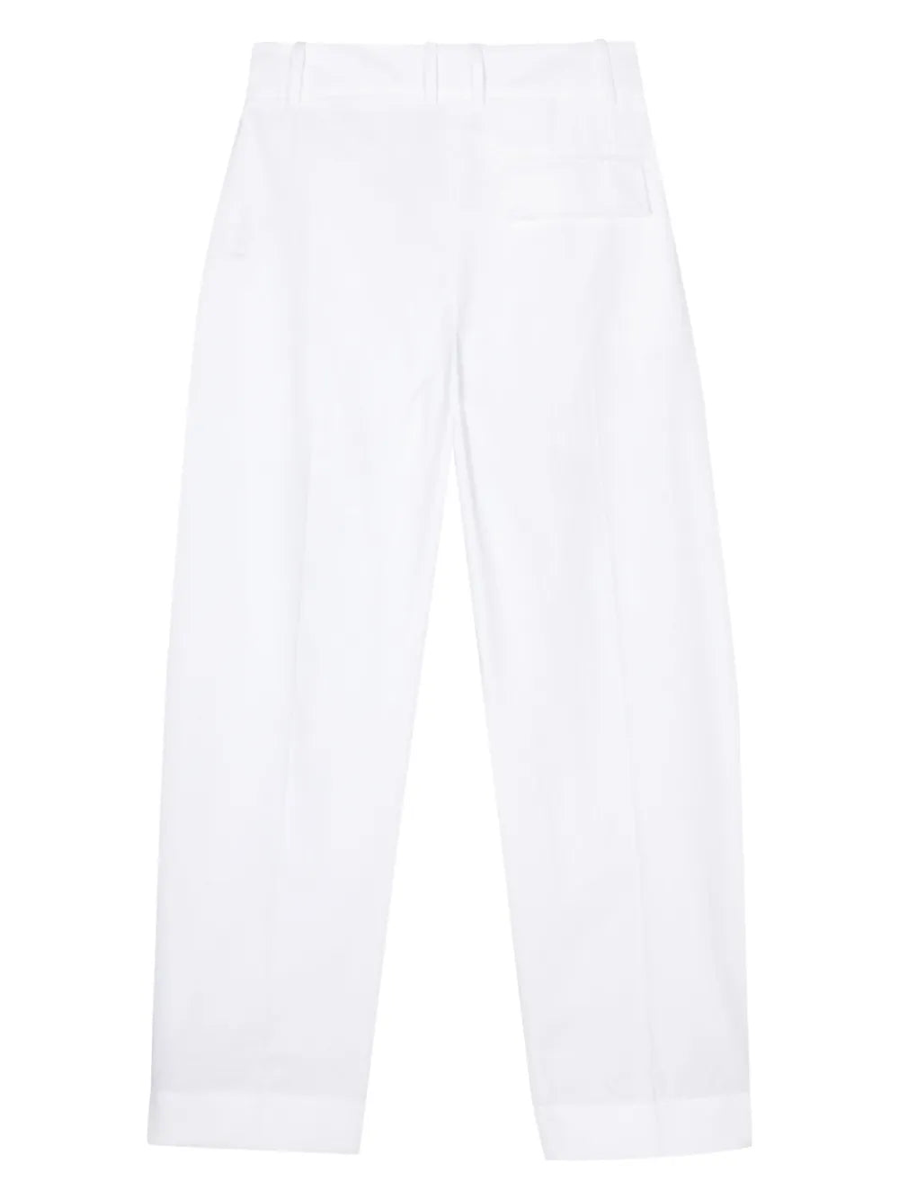 Acuna High-Waisted Cotton Trousers