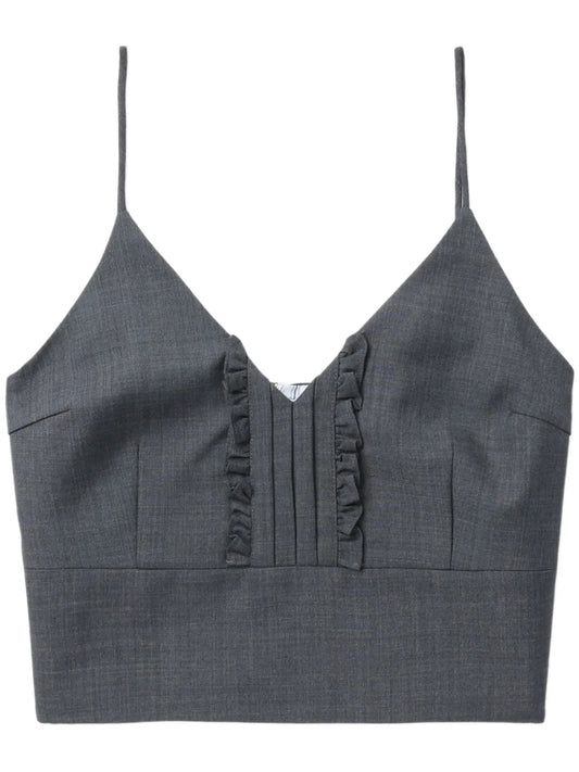 V-Neck Crop Top