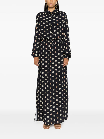 Polka-Dot Print Shirt