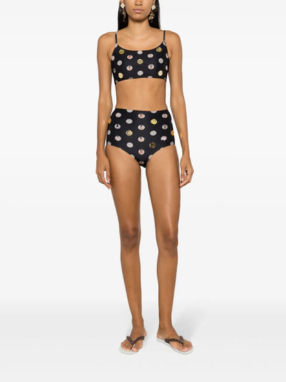 Graphic-Print Bikini