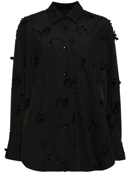 Oversized Cut-Out Shirt