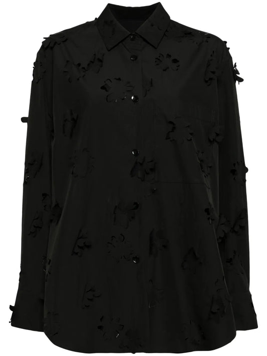 Oversized Cut-Out Shirt