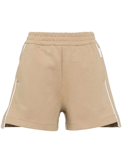 Cotton-Blend Track Shorts