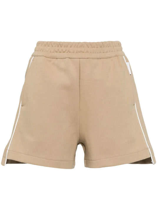 Cotton-Blend Track Shorts