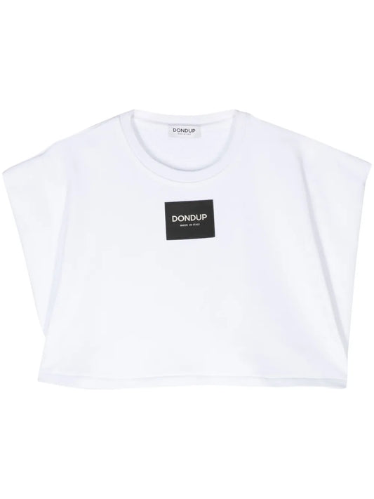Logo-Patch Cropped Top