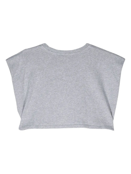 Logo-Patch Cropped Top