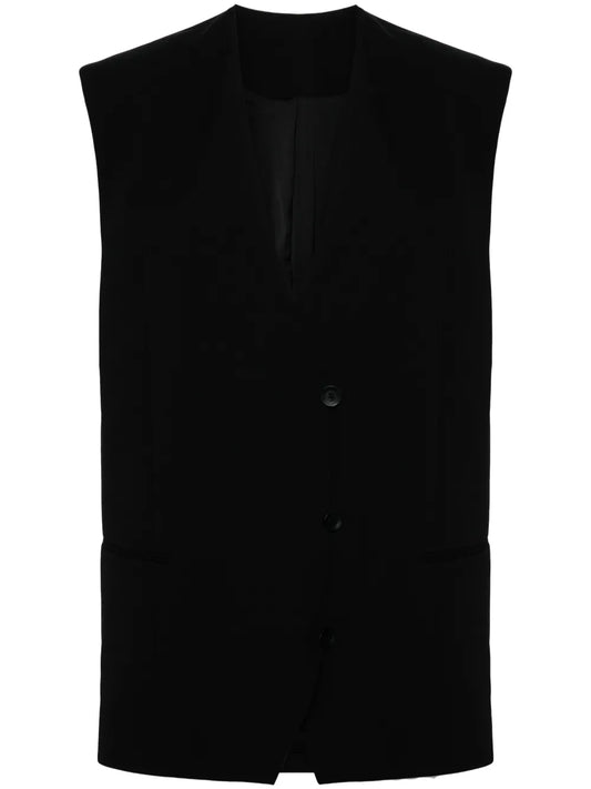Wool-Blend Waistcoat