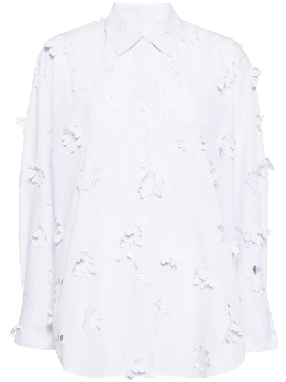 Oversized Cut-Out Shirt