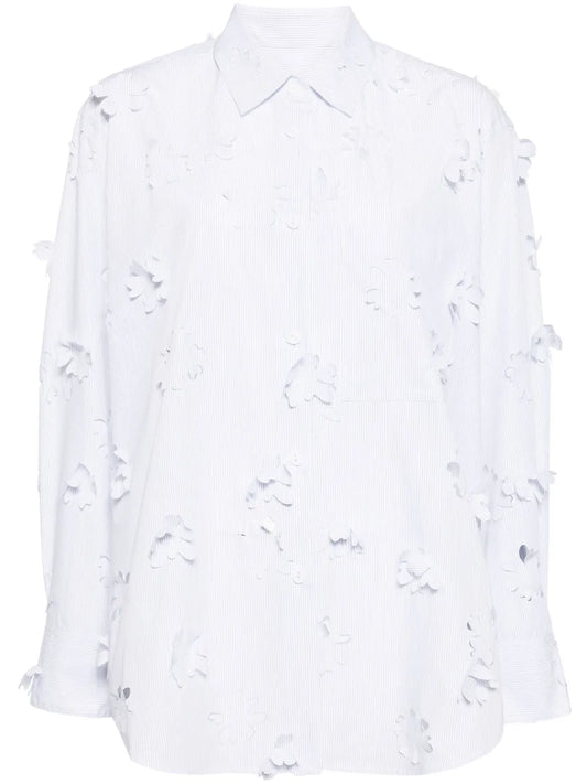 Oversized Cut-Out Shirt