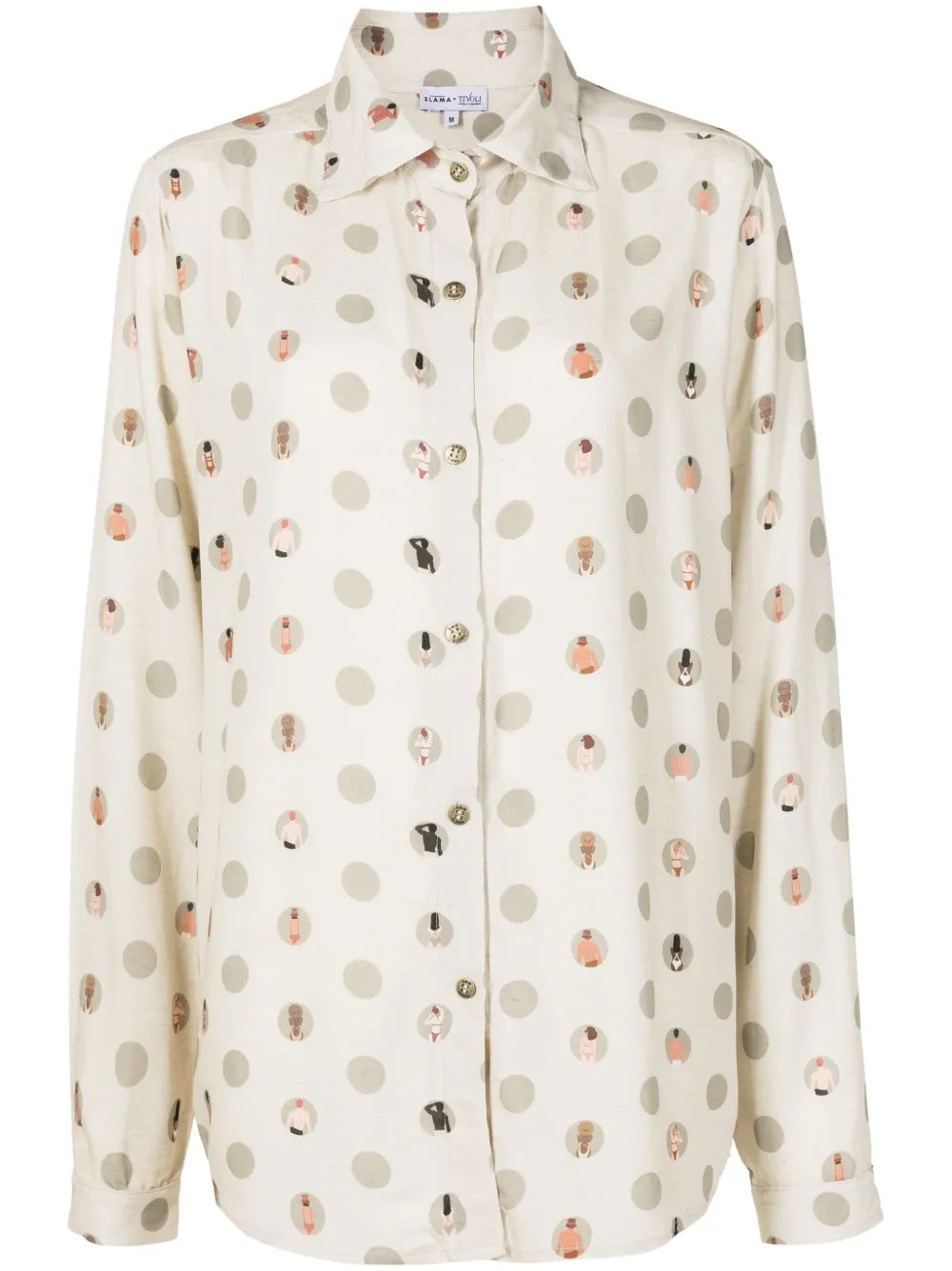 Graphic-Print Long-Sleeve Shirt