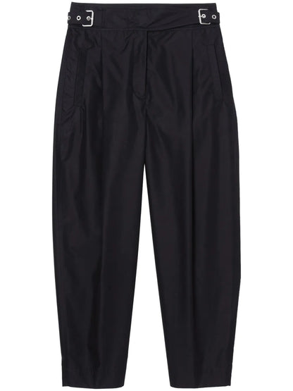 Buckled Tapered Trousers