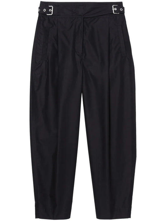 Buckled Tapered Trousers
