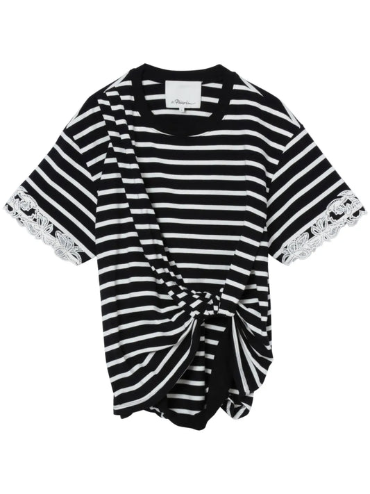 Striped Cotton T-Shirt