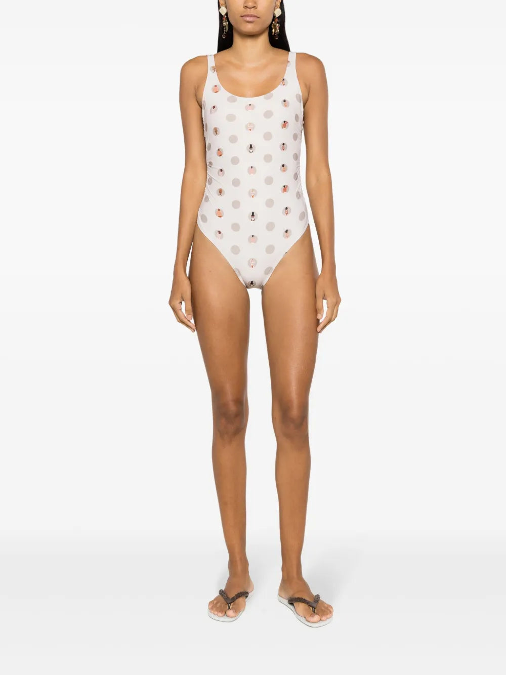 Graphic-Print Swimsuit
