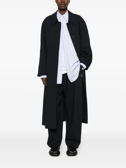 Twill Palazzo Pants