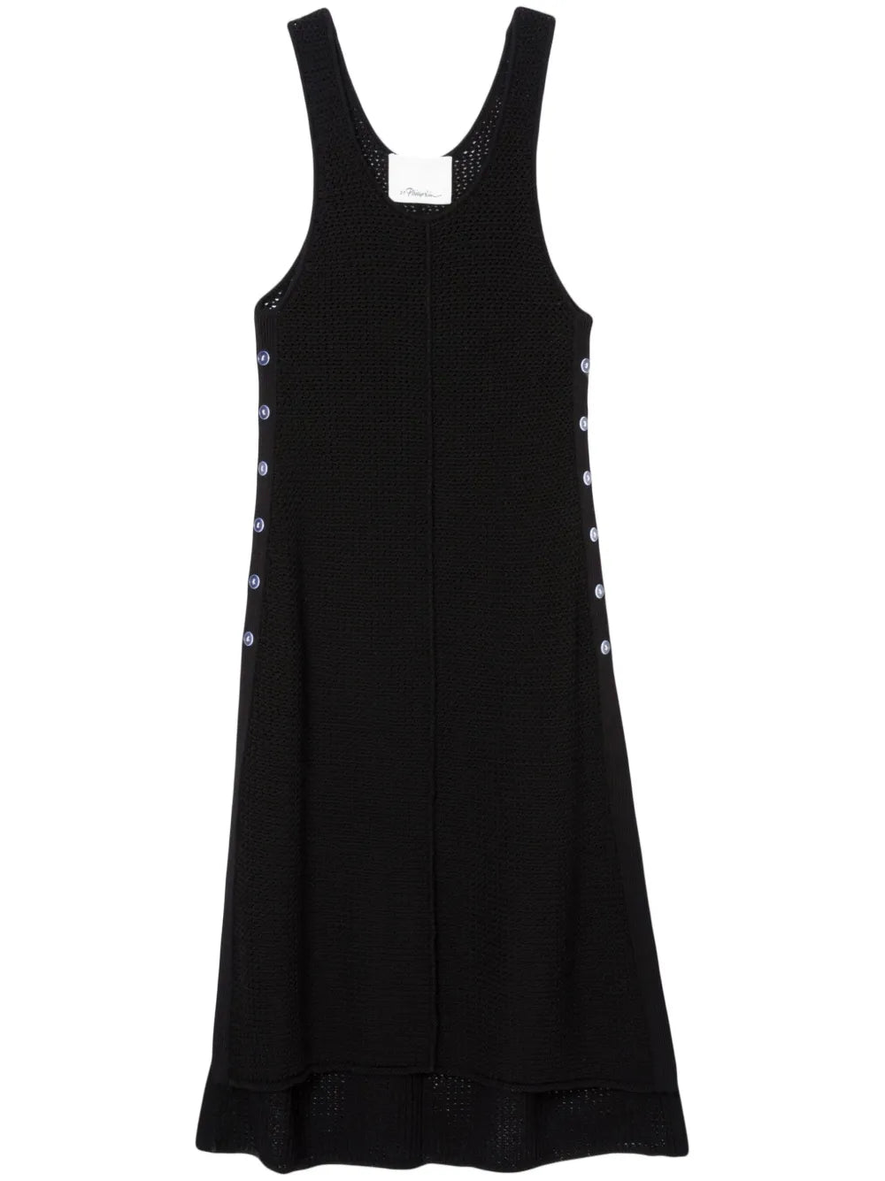 Tailored Vest Midi Dress