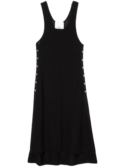 Tailored Vest Midi Dress