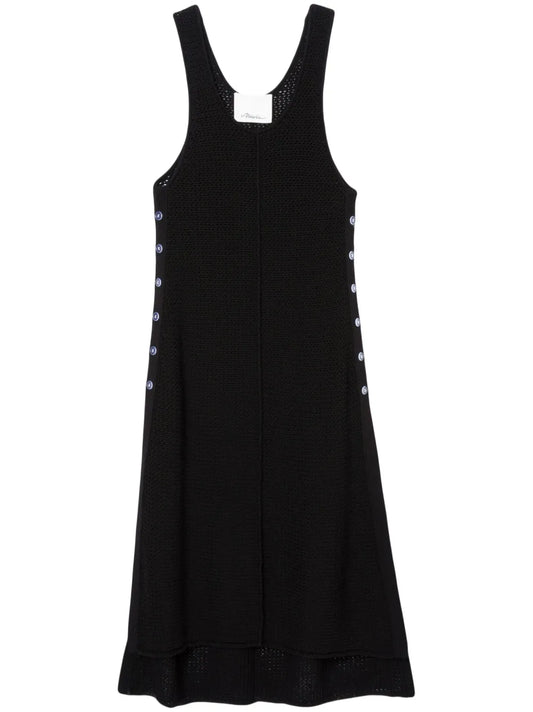 Tailored Vest Midi Dress