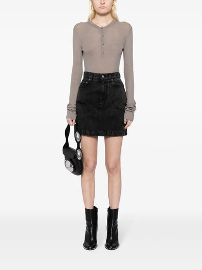 Cut-Out Knitted Top