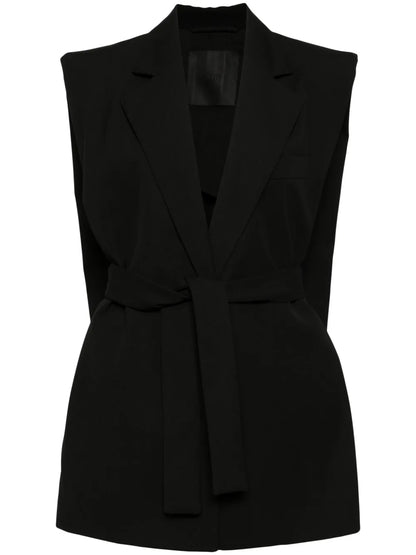 Oversized Sleeveless Blazer