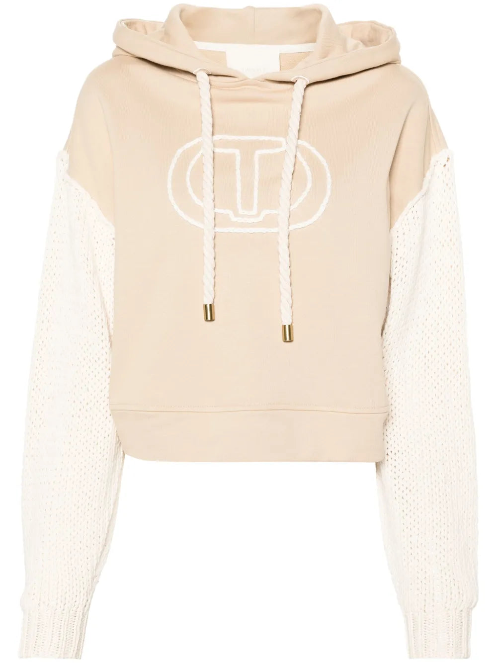 Logo-Embroidered Cotton Hoodie