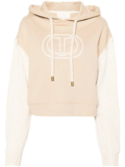 Logo-Embroidered Cotton Hoodie